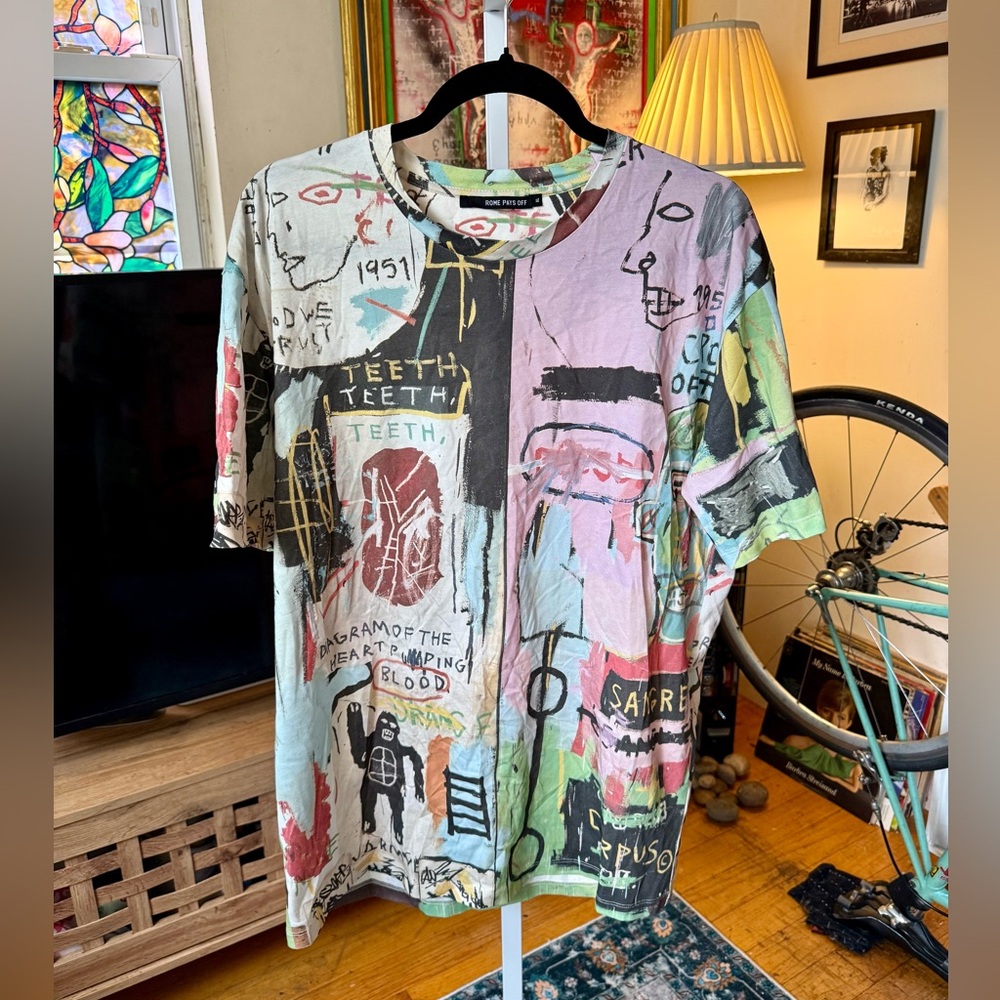 Rome Pays Off Basquiat Shirt